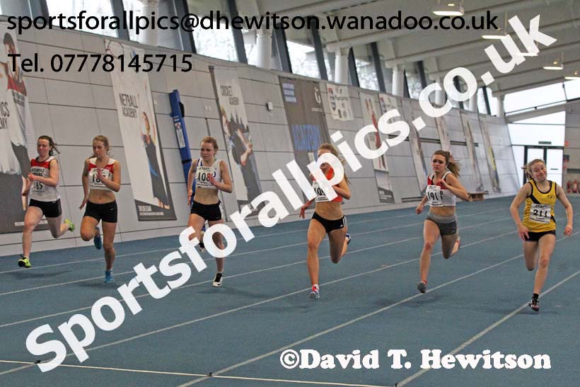 60 metres, North Eastern Indoor Champs. Photo: David T. Hewitson/Sports for All Pics